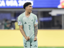 México corre el riesgo de ser eliminado de la Copa América. EFE / A. Dinner