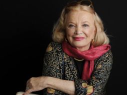 Fotografía de la actriz Gena Rowlands posando. AP / ARCHIVO