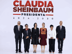 Claudia Sheinbaum Pardo sigue anunciando colaboradores para su administración al frente del país. SUN / D. Simón Sánchez
