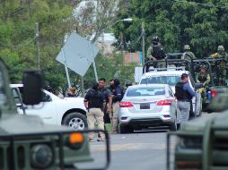 La zona fue acordonada por policías municipales y elementos de la Guardia Nacional. EFE / ARCHIVO