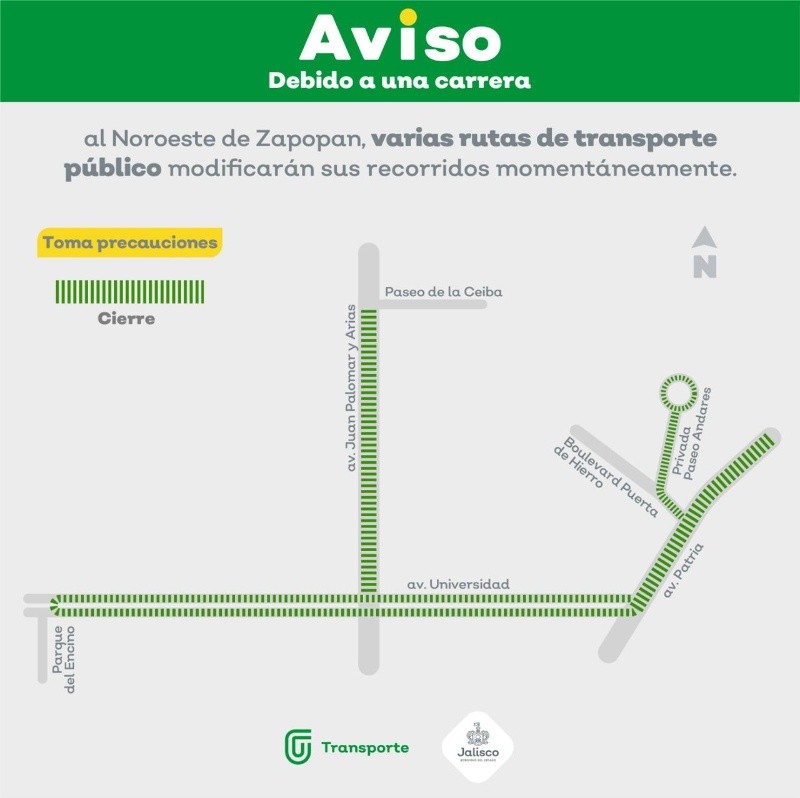 &nbsp;ESPECIAL/ X/ @TransporteJal.