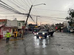 La ZMG registró fuertes lluvias este viernes 28 de junio. ESPECIAL.
