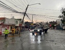 La ZMG registró fuertes lluvias este viernes 28 de junio. ESPECIAL.