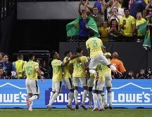 El dominio y control de los brasileños impidió alguna reacción paraguaya, que se va con la derrota y la eliminación. EFE / C. Brehman
