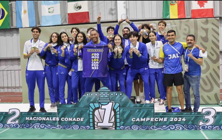 Actualmente, Jalisco se encuentra a seis medallas de cruzar el millar, puesto que contabiliza las ya mencionadas 433 doradas, más 310 plateadas y 251 bronces, dejando un total de 994 preseas. FACEBOOK / Code Jalisco