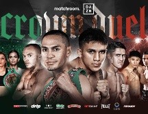 Antes de que el Gallo suba al ring otros mexicanos boxearán en las peleas de respaldo. X/MatchroomBoxing