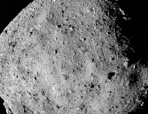 Fotografía del asteroide Bennu compuesta por 12 imágenes recopiladas por una de las cámaras de la nave espacial OSIRIS-REx. NASA/ Goddard/ University de Arizona. EFE