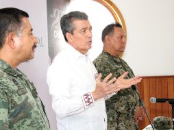 El gobernador de Chiapas, Rutilio Escandón, aseguró que las familias regresan a sus casas en armonía. ESPECIAL / X: @RutilioEscandon