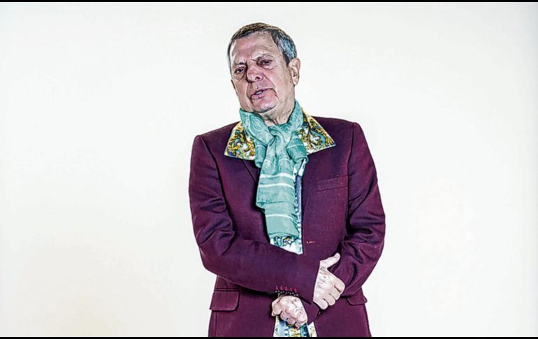 César Bono. El histrión celebra el éxito del programa de comedia. CORTESÍA