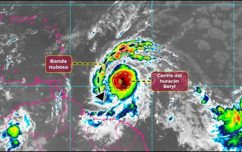 De igual forma se pide extremar precauciones a la población en general. ESPECIAL / SMN