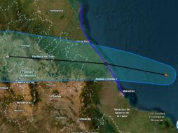 Debido al fenómeno meteorológico habrá de fuertes a intensas lluvias en diferentes estados del país, principalmente en Veracruz y la Península de Yucatán. X / @SkyAlertStorm