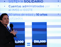 LUISA ALCALDE. La iniciativa, que entra en operaciones a partir de hoy, busca garantizar que los jubilados reciban una pensión equivalente a su último salario en activo. EFE / S. Gutiérrez