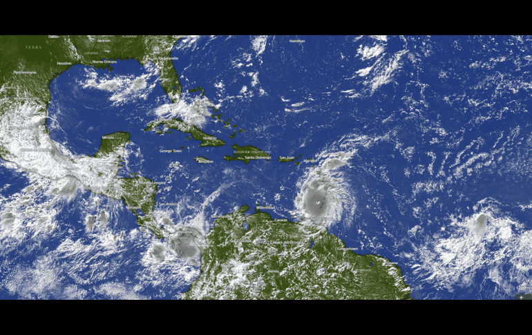 Así luce la visualización en vivo de la llegada de 