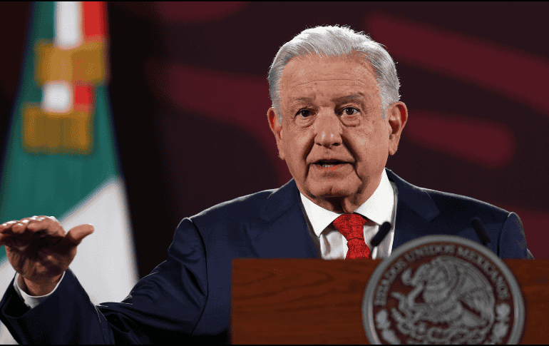 El presidente de México, Andrés Manuel López Obrador, asegura que el país tendrá un futuro bueno y espera que nuevas generaciones reciban los beneficios de la reforma al Poder Judicial. EFE/ S. GUTIÉRREZ