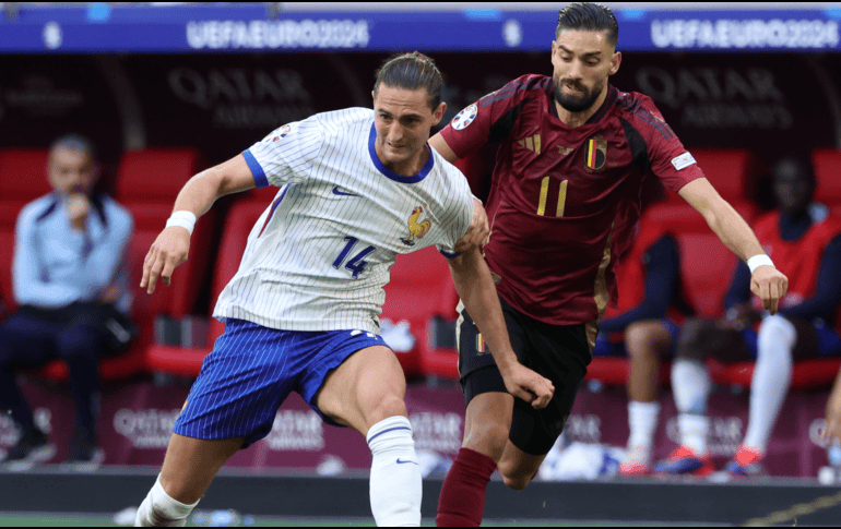 Francia derrotó este lunes a Bélgica. EFE / G. Licovski