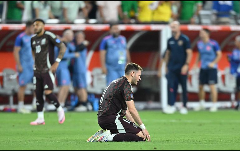 En la Copa América, México no pudo avanzar de la fase de grupos tras empatar con Ecuador, perder contra Venezuela y vencer apenas a Jamaica. IMAGO7