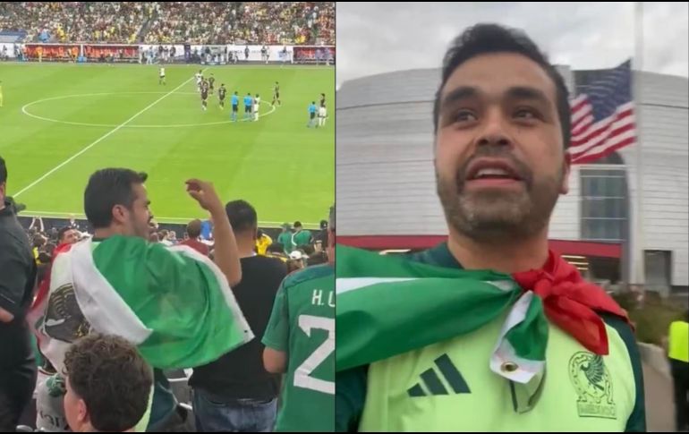 Una de las situaciones que más llamó la atención fue la reparación de Jorge Álvarez Máynez, quien no dudó en acudir al State Farm Stadium. X / @citizenedgar