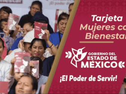 Los apoyos de Mujeres con Bienestar se entregan de manera regular y periódica, para contribuir al sustento familiar y mejorar sus condiciones de vida. ESPECIAL/ X/ @EstatalEdomex.