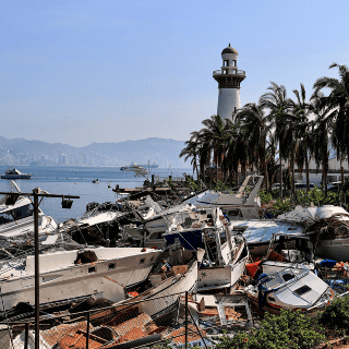 Huracanes que han tocado tierra en México con categoría 5