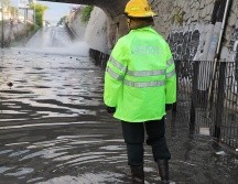 El agua alcanzó un nivel de hasta 60 centímetros de alto. ESPECIAL