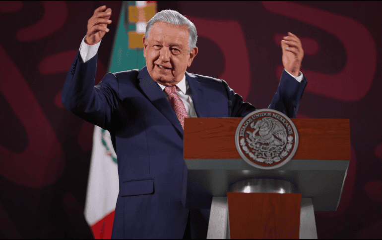 López Obrador asegura que Claudia Sheinbaum cuenta con la capacidad para enfrentar cualquier adversidad. SUN/Archivo/EMG