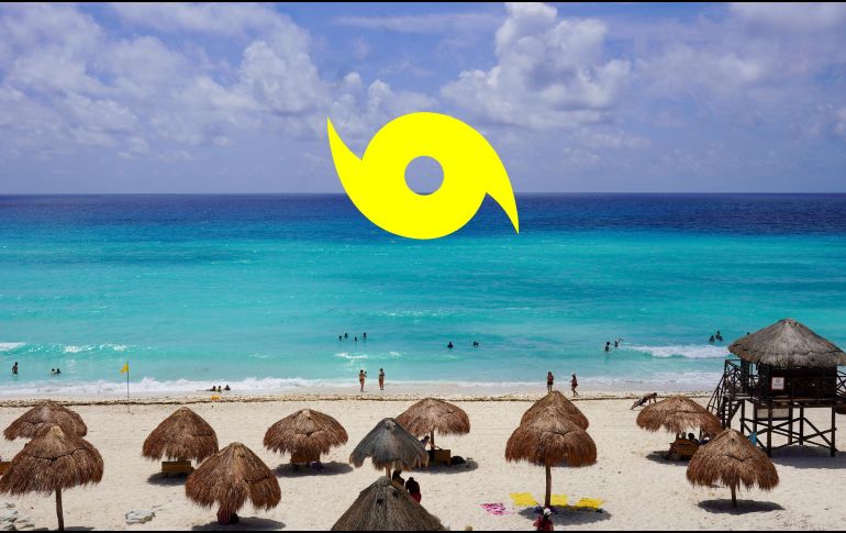 La alerta amarilla es para los municipios de Cozumel, Felipe Carrillo Puerto, Isla Mujeres, Othón P. Blanco, Benito Juárez, Lázaro Cárdenas, Solidaridad, Tulum, Bacalar, Puerto Morelos. AFP / ARCHIVO