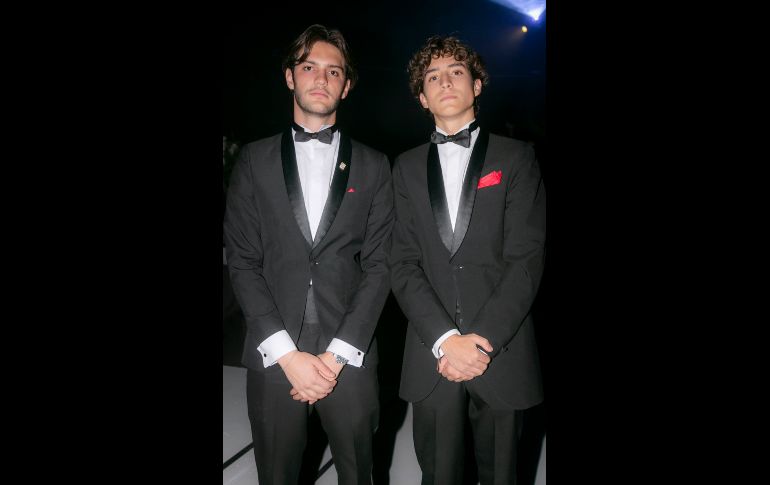 Mateo Fuentes y Diego Gómez. GENTE BIEN JALISCO/ Antonio Rodríguez