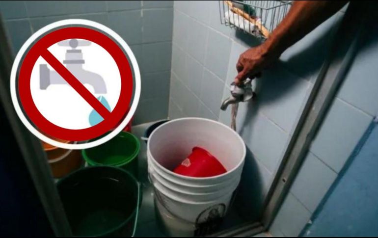 Este miércoles, el Sistema Intermunicipal de los Servicios Agua Potable y Alcantarillado (SIAPA) reportó que habrá corte de agua en algunas colonias de la Zona Metropolitana de Guadalajara debido a varias fugas de agua. EL INFORMADOR / ARCHIVO