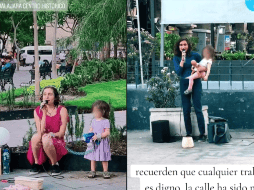 “La mamá que canta” agradeció a todas y todos quienes la escuchan. ESPECIAL.