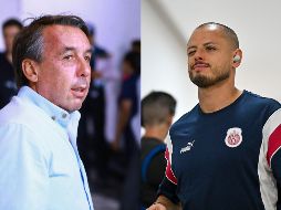 “Chicharito” buscará la revancha junto con sus compañeros para obtener el título 13 del Rebaño que les acerque a su máximo rival, el Club América. IMAGO7