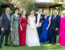 Ignacio J. Barrera, Bety de Barrera, Milissa Castro, Estefanía Barrera, Andrés García de la Vega, Carmen Álvarez del Castillo, Ricardo García y Georgina de la Vega. GENTE BIEN JALISCO/ Jorge Soltero