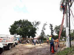 La CFE no informó el tiempo estimado en el cual pueda quedar solventadas las afectaciones. EL INFORMADOR/ H. Figueroa