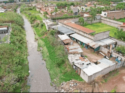 Se trabaja en la reconstrucción del bordo al margen del arroyo para rehabilitar su cauce y prevenir futuras afectaciones. EL INFORMADOR/A.NAVARRO