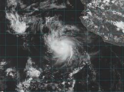 El meteoro se encontraba al suroeste de las costas de Manzanillo. X / @SkyAlertStorm