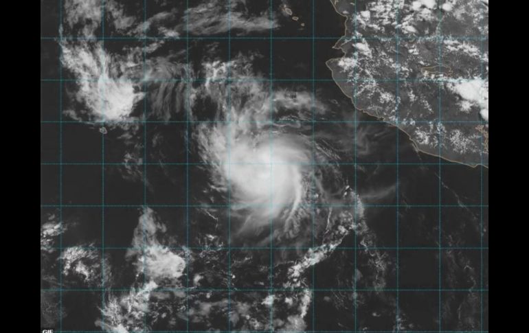 El meteoro se encontraba al suroeste de las costas de Manzanillo. X / @SkyAlertStorm