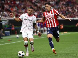 El primer tiempo del Rebaño dejó una sensación agridulce, pues a pesar de que el Guadalajara fue mejor sobre el terreno de juego, al final sus fallas a la hora de la definición terminaron por pasarles factura. EL INFORMADOR / H. Figueroa