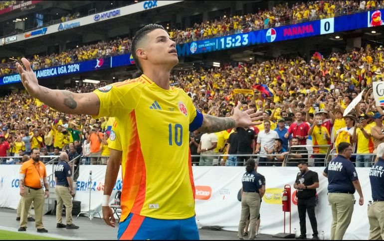 James Rodríguez recuperó su mejor versión con un gol y dos asistencias. AP/R. Scuteri