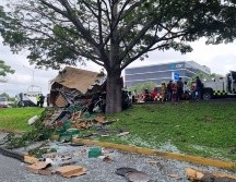 De acuerdo con la Policía Vial el percance se registró a las 7:30 horas de esta mañana. ESPECIAL