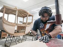 Carruajes Montecristo viene de  una familia con más de 150 años de tradición en la fabricación de calandrias. Actualmente el taller trabaja con nueve personas. EL INFORMADOR/ H. Figueroa