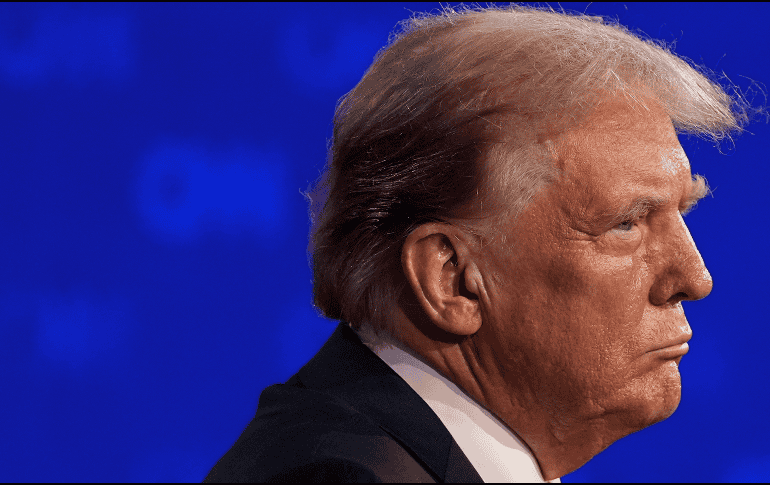 Donald Trump, expresidente de EU y virtual candidato a la reelección, tiene varios eventos esta semana en los cuales podría anunciar el nombre del candidato a la vicepresidencia. AP /G. HERBERT