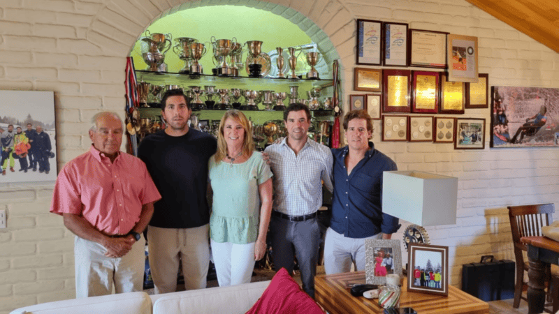 &nbsp;El amor por el tenis es una herencia en la familia de María de los Ángeles. ESPECIAL