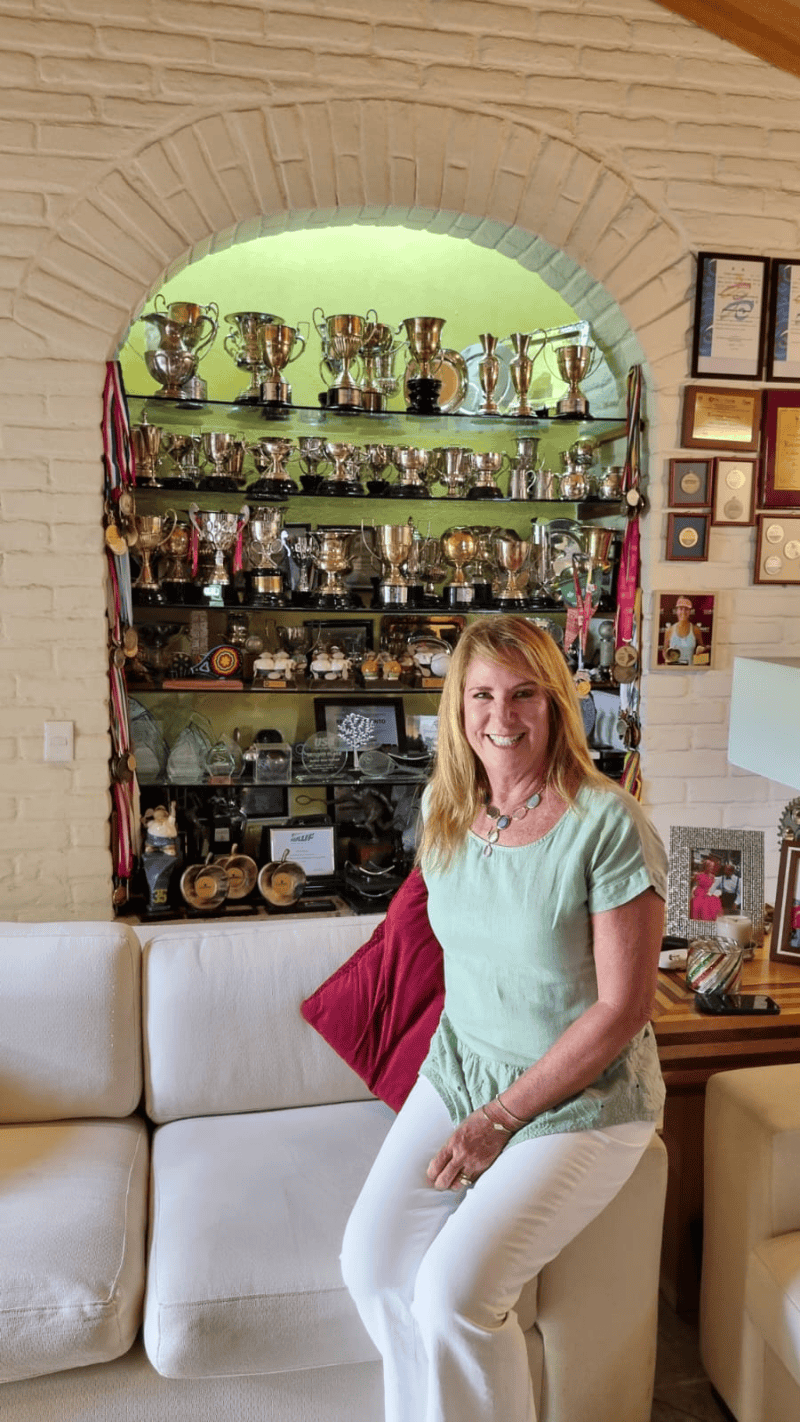 A pesar de las dificultades médicas, María de loa Ángeles no ha sido capaz de abandonar el deporte que tanto le apasiona.&nbsp;ESPECIAL