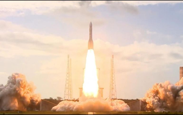 La misión durará 2 horas 45 minutos. ESPECIAL / EFE / AGENCIA ESPACIAL EUROPEA