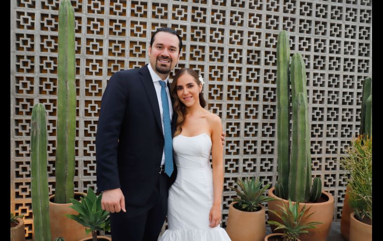 Mauricio Maciel Bernal y Andrea Celis Moreno. GENTE BIEN JALISCO/ Claudio Jimeno