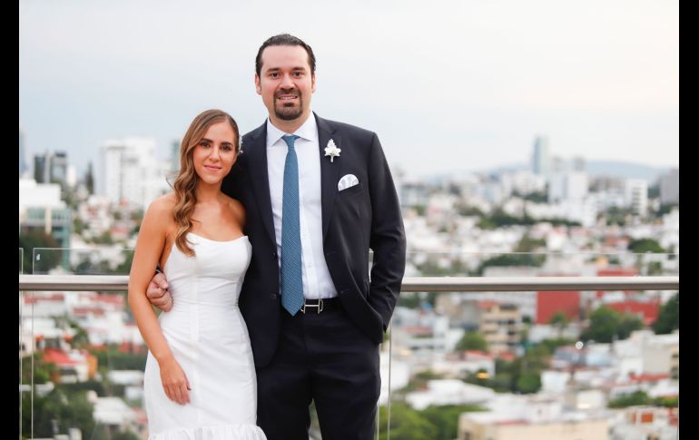 Mauricio Maciel Bernal y Andrea Celis Orozco. GENTE BIEN JALISCO/ Claudio Jimeno