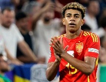 Un golazo de Lamine Yamal fue lo que llevó a España a meterse a una nueva Final de la Eurocopa. EFE/ R. WITTEK
