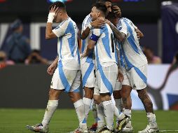 Argentina se instala en la final, a la espera a rival que saldrá del encuentro de este miércoles entre Uruguay y Colombia. EFE/ CJ GUNTHER.
