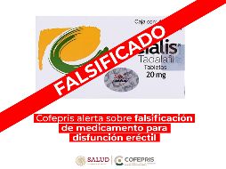 Su venta requiere de una receta médica detectando que existe una comercialización ilegal del Cialis en las presentaciones en frasco con 30 y 10 cápsulas. CORTESÍA