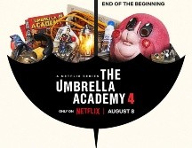 El primer avance de la temporada, lanzado en mayo, subrayó la misión constante de los Hargreeves por salvar el mundo, al tiempo que abordaban conflictos internos y buscaban la reconciliación entre hermanos. Umbrella Academy/NETFLIX