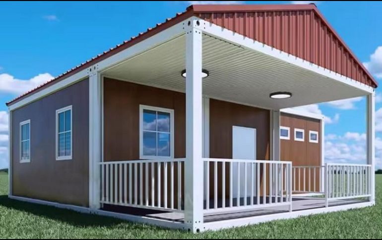 Aquí te compartimos tres modelos de casas que puedes adquirir por menos de 300 mil pesos. ESPECIAL /AMAZON